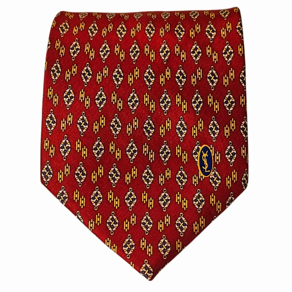 YVES SAINT LAURENT TIE - Picture 3 of 12
